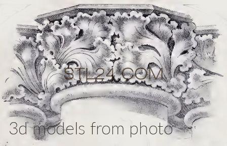 Фризы (FRIESE_0577 -  | 3D model 3DSMAX / OBJ / STL) 3D модель для ЧПУ станка